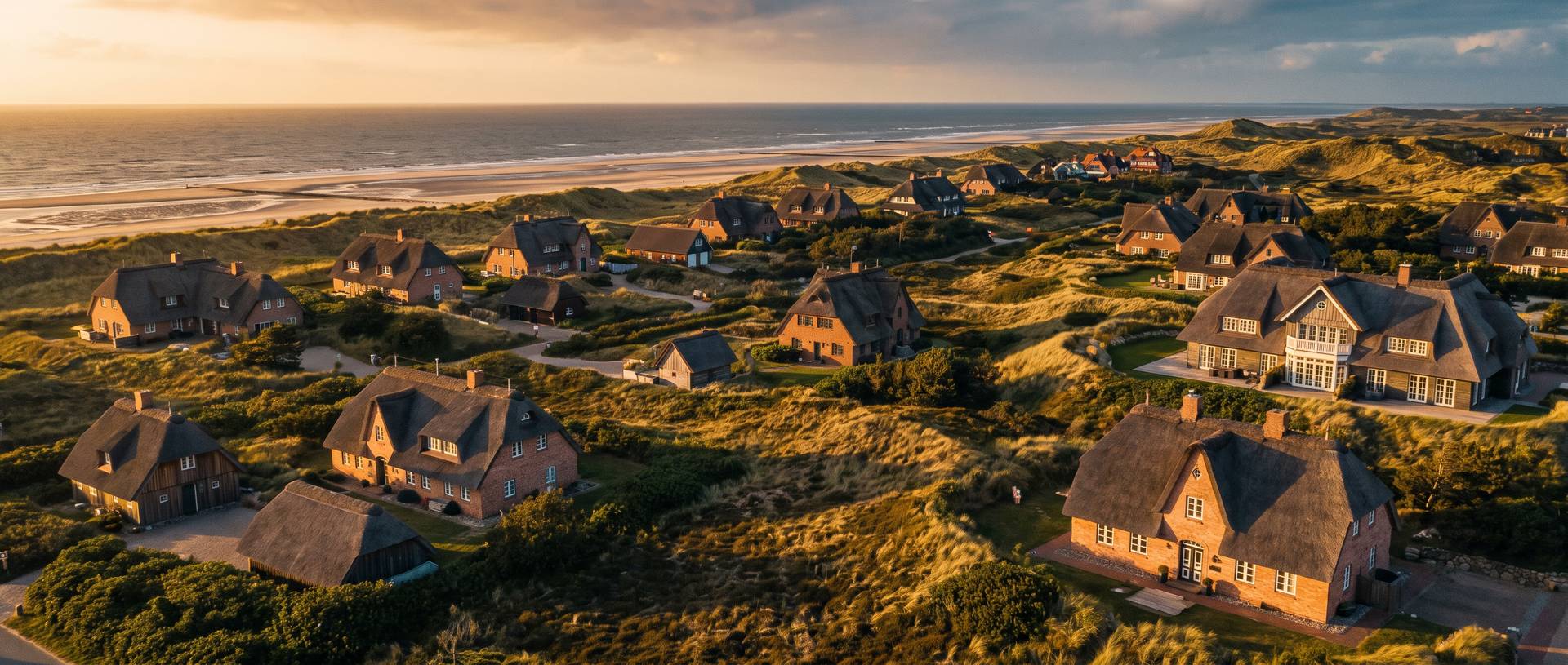 Dünenlandschaft bei Kampen auf Sylt